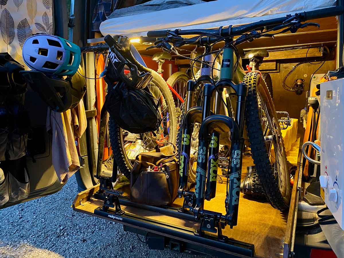 Dialing in Van Bike Storage for Your Ultimate Adventure Camper Van