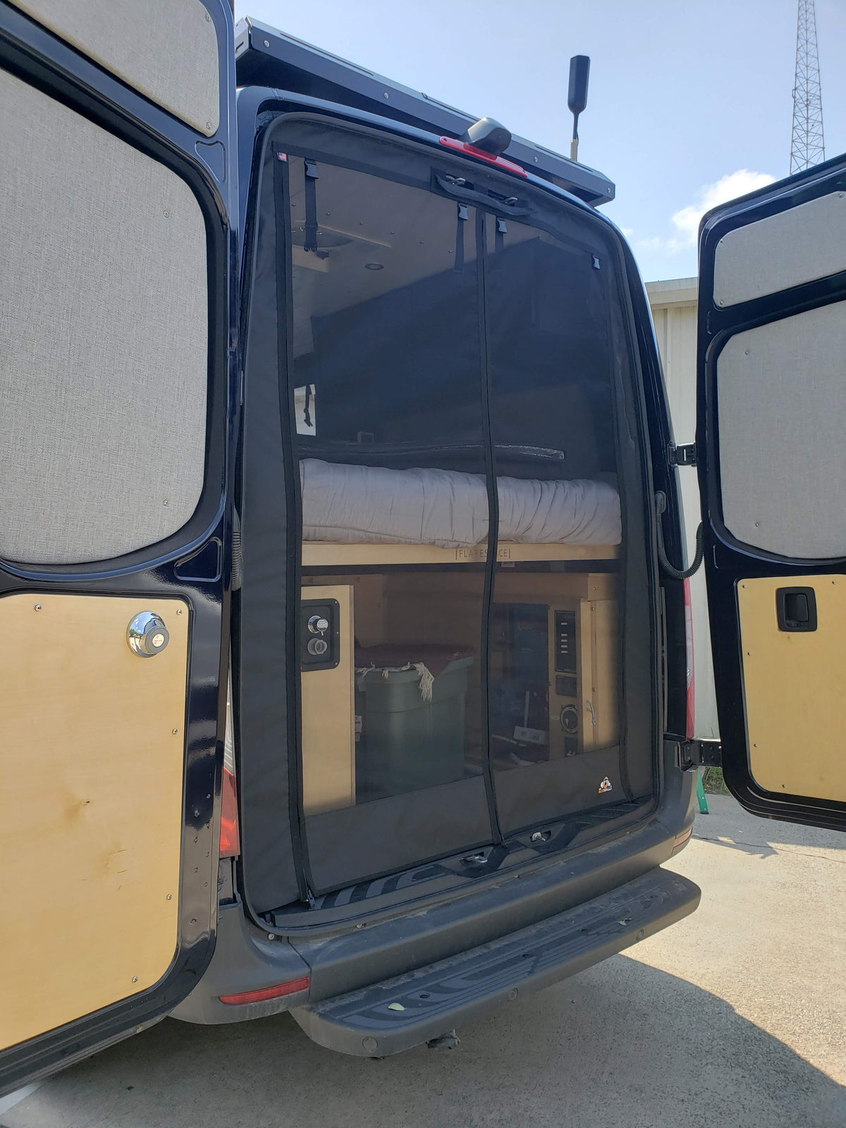 Sprinter Rear Screen V2 - Full Insect Bug Screen