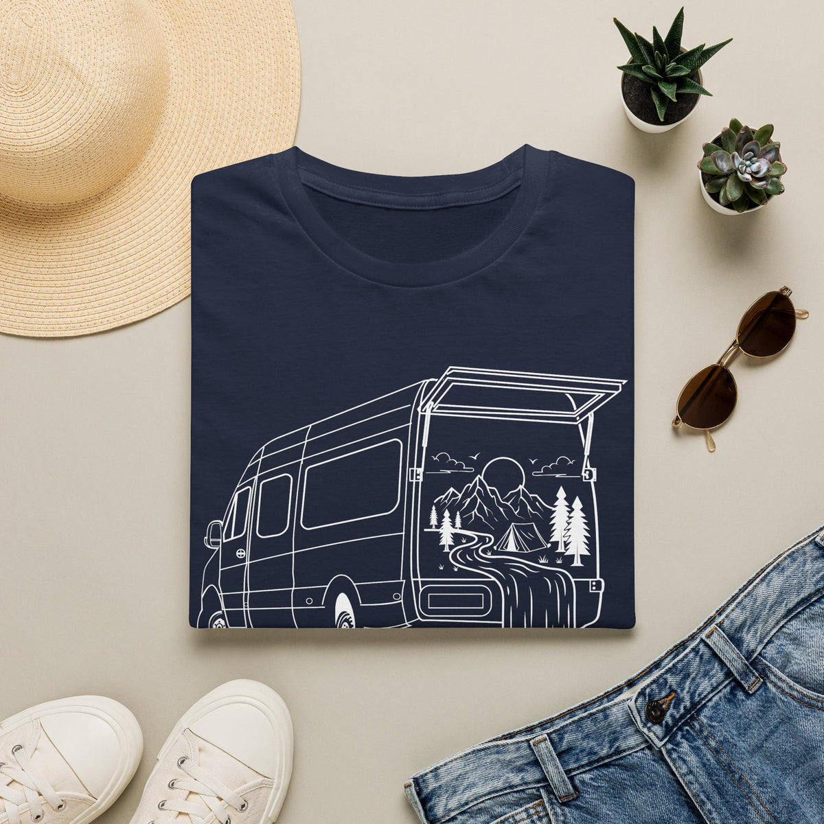Open Roads Within Casual Unisex Tee