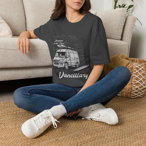 Vanlife Road Trip T-Shirt — "Vancillary" Camper Van Adventure Tee
