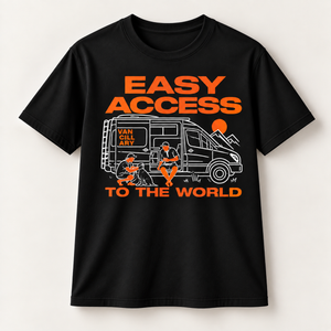 "Easy Access to the World" Adventure Tee