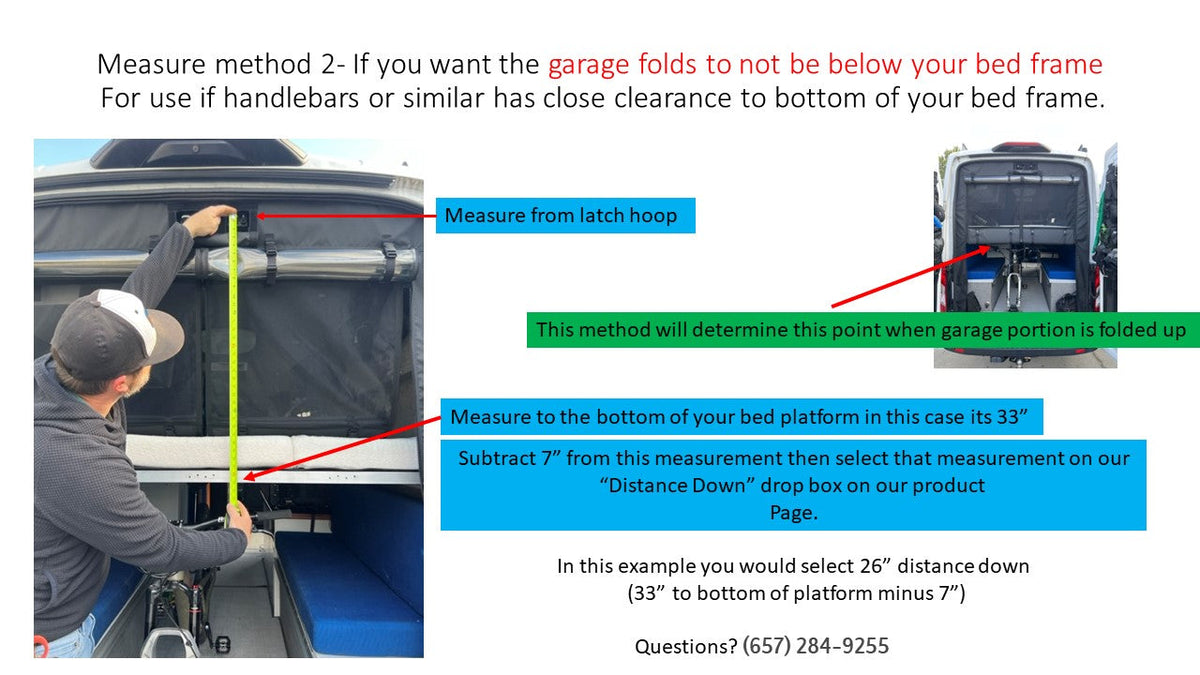 Mercedes Sprinter Rear Garage Insect Bug Screen