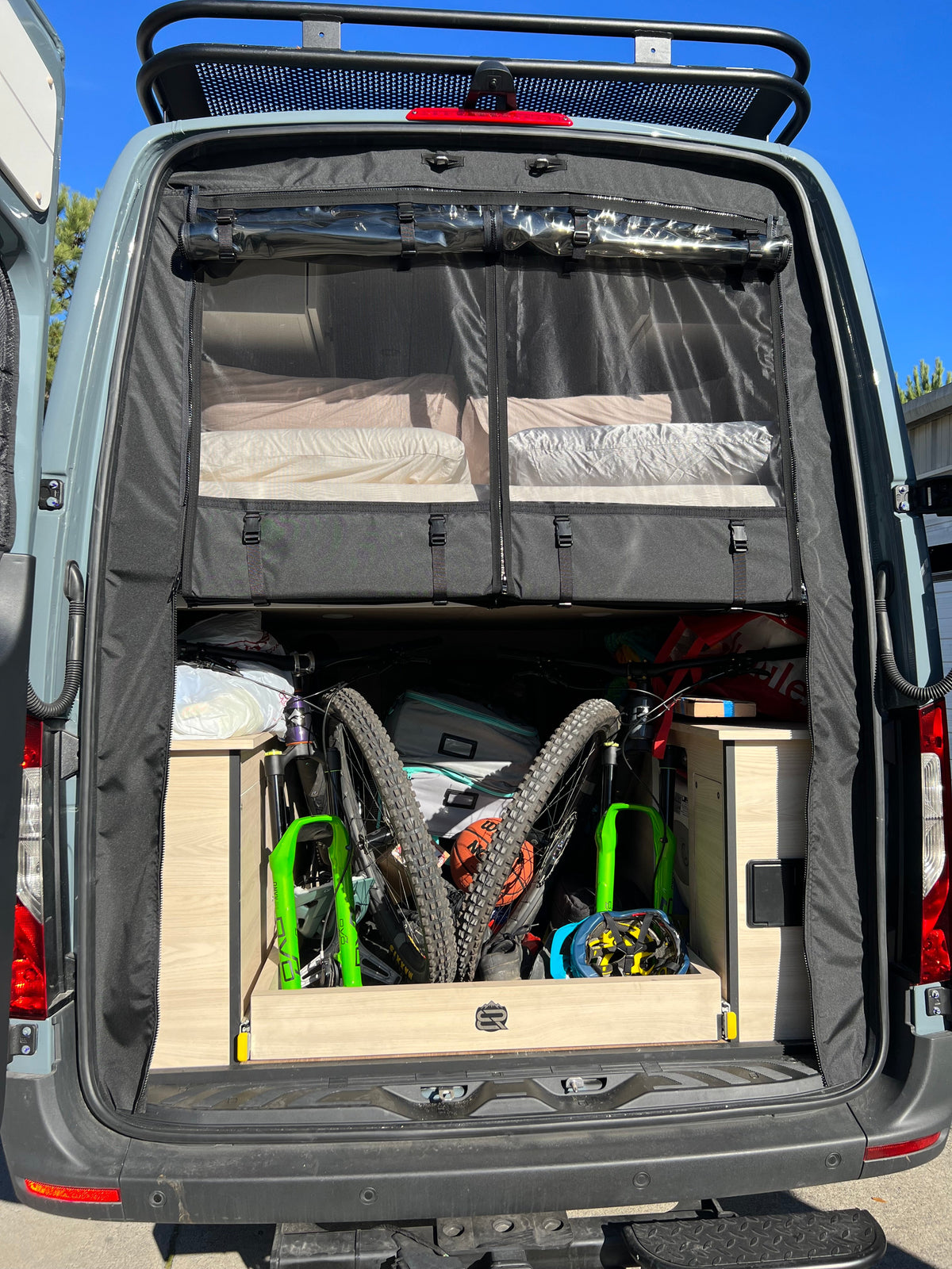 Mercedes Sprinter Rear Garage Insect Bug Screen