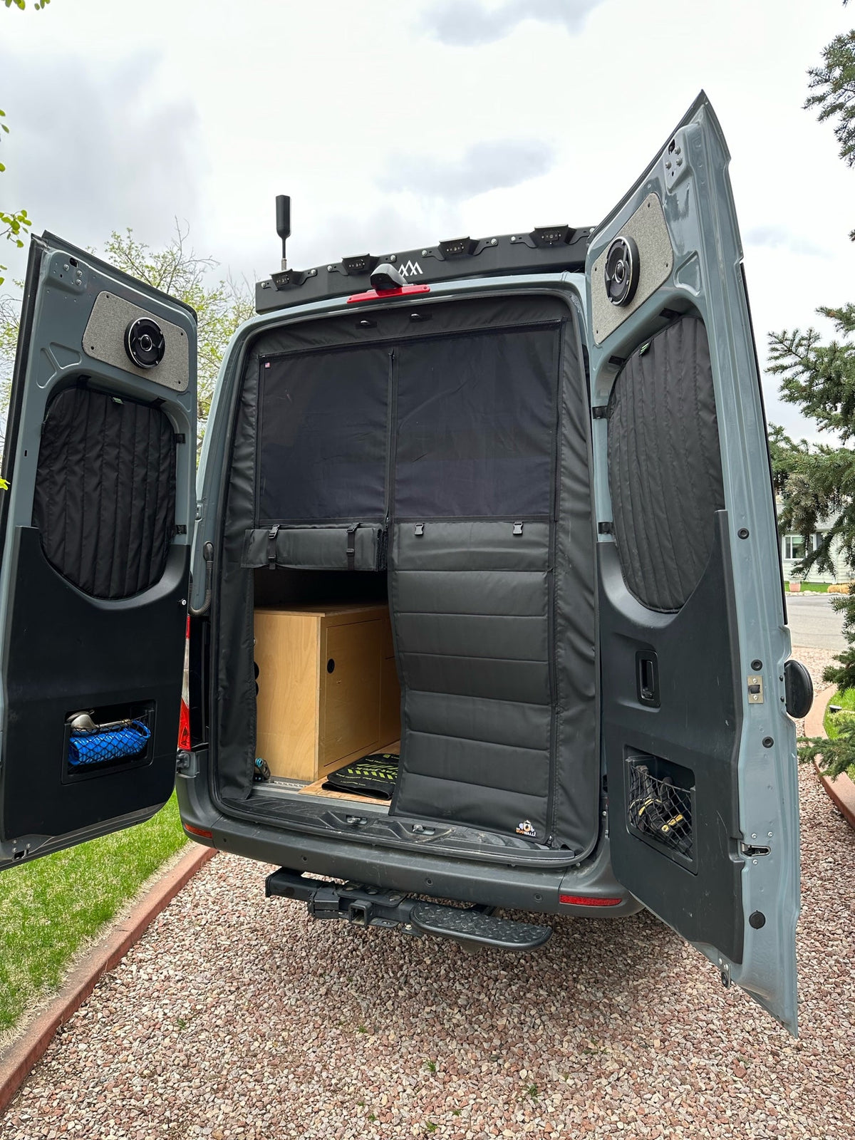 Mercedes Sprinter Rear Garage Insect Bug Screen