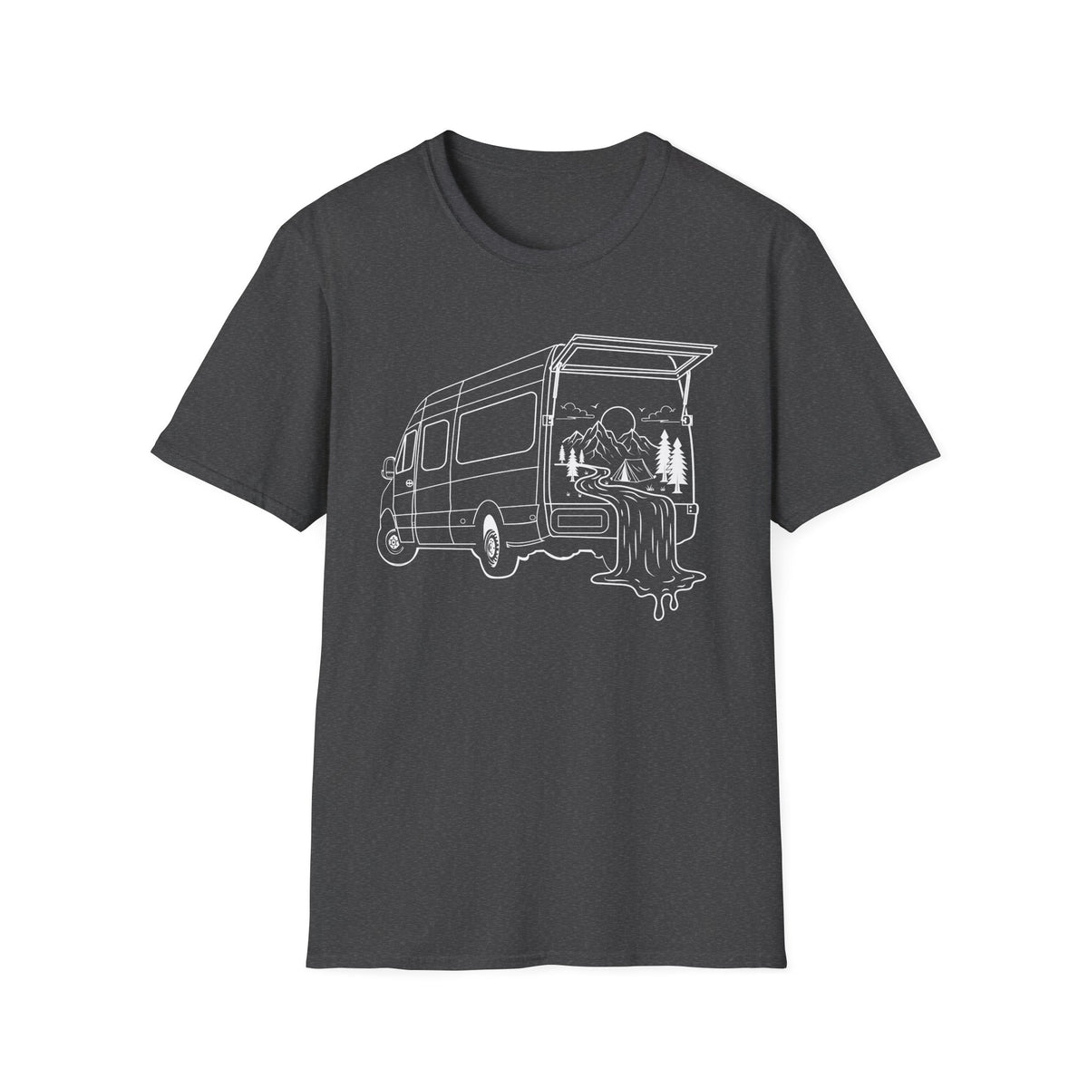 Open Roads Within Casual Unisex Tee