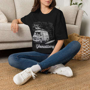 Vanlife Road Trip T-Shirt — "Vancillary" Camper Van Adventure Tee