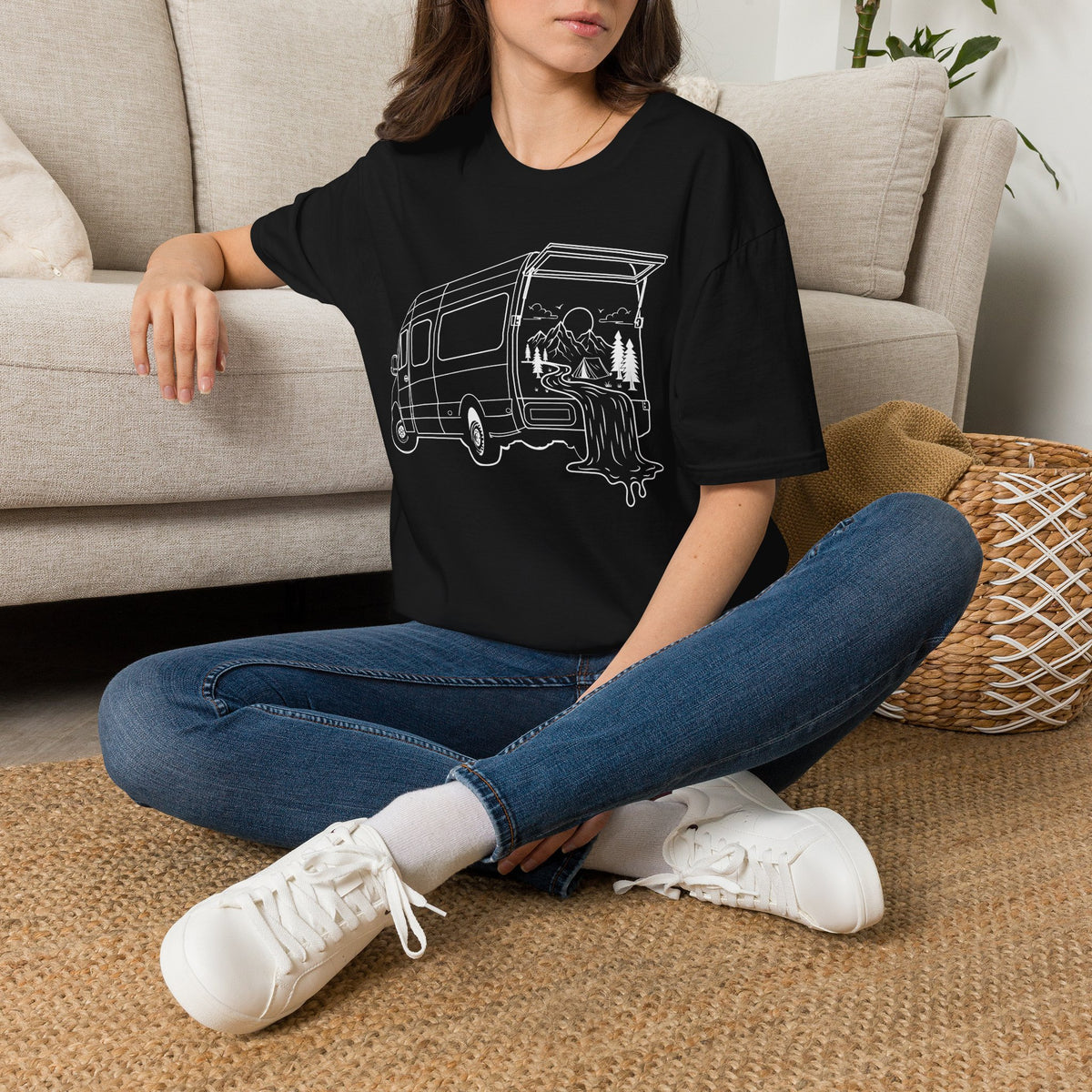 Open Roads Within Casual Unisex Tee