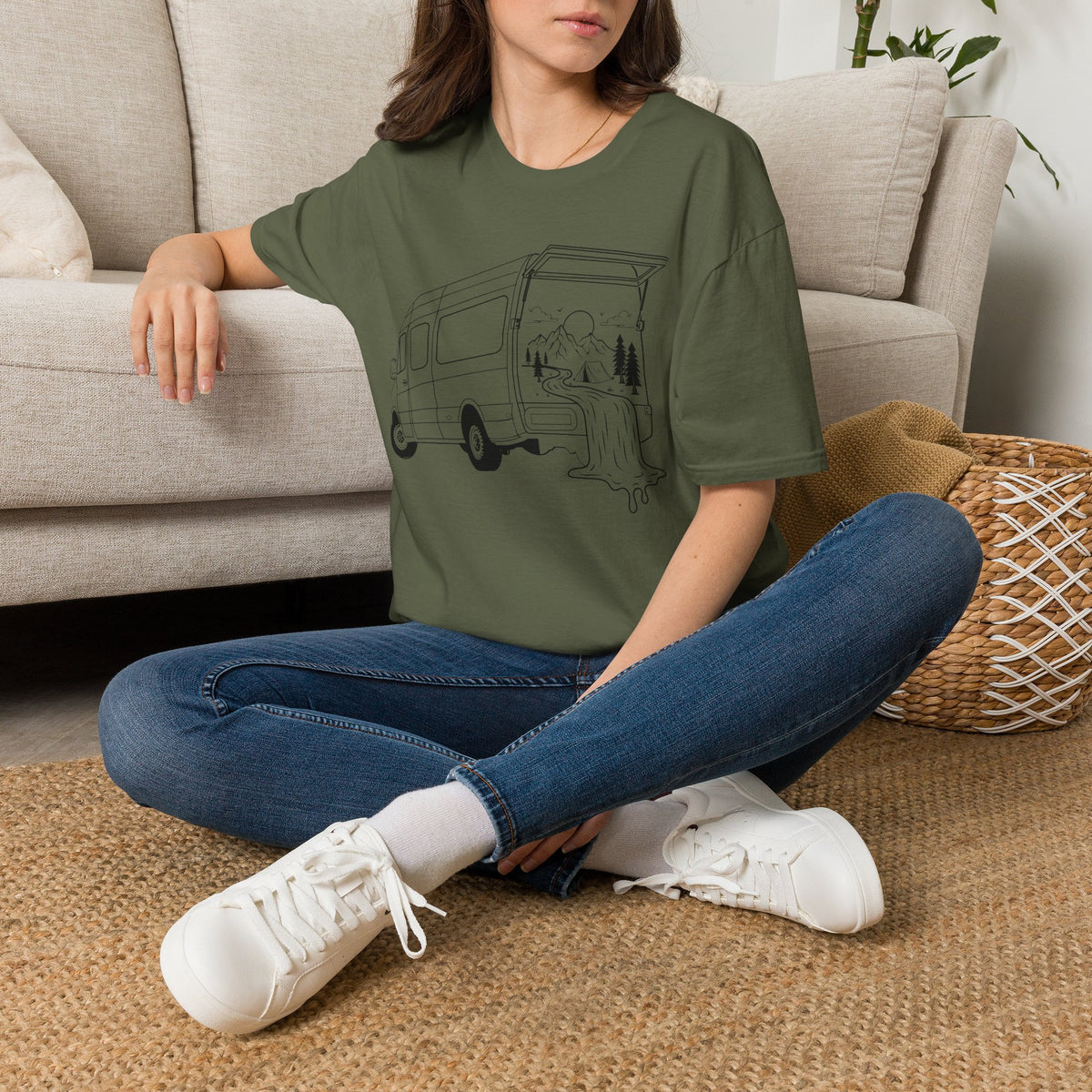 Open Roads Within Casual Unisex Tee