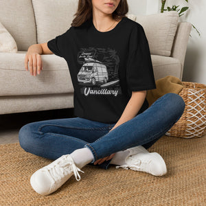 Vanlife Road Trip T-Shirt — "Vancillary" Camper Van Adventure Tee