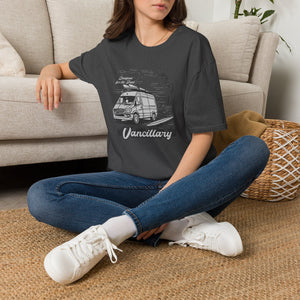 Vanlife Road Trip T-Shirt — "Vancillary" Camper Van Adventure Tee