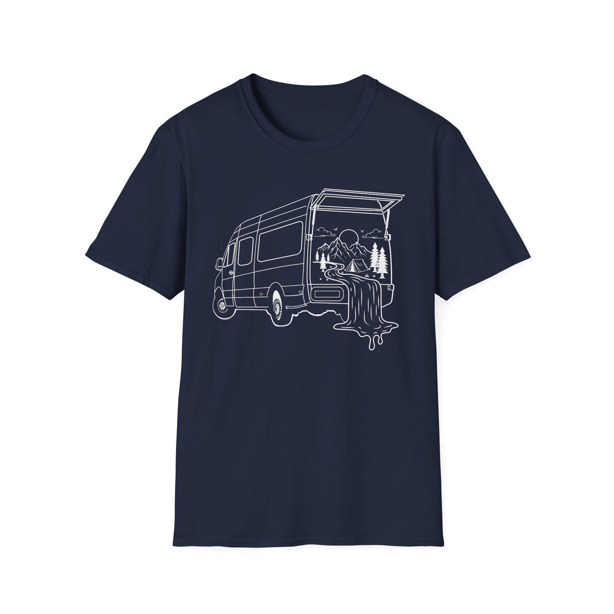 Open Roads Within Casual Unisex Tee