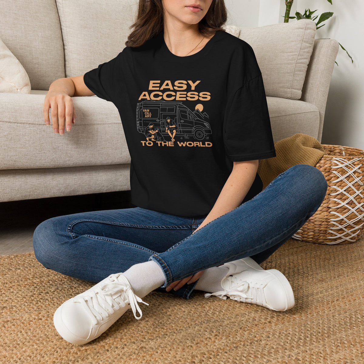 "Easy Access to the World" Adventure Tee
